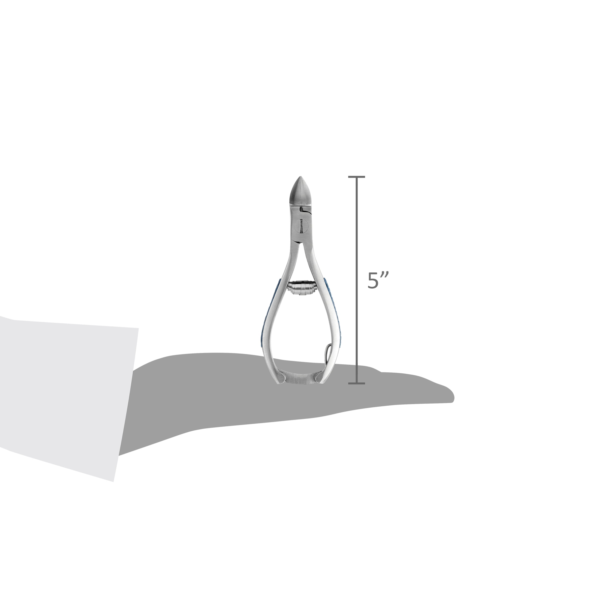 Equate Men's Comfort Grip Toenail Nipper with Safety Lock for Nail Care of Thicker & Harder Nails