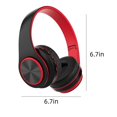 thumbnail image 4 of Hybrid Active Noise Cancelling Headphones, Wireless Over Ear Bluetooth Headphones, 60H Playtime, Hi-Res Audio, Deep Bass, Memory Foam Ear Cups, for Travel, Home Office, 4 of 8