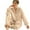 Beige, variant on HUJlwoi Womens Pajama Sets Button down Trendy Sleepwear Long Sleeve Tops and Wide Leg Pants Soft Pjs Lounge 2 Piece Sets