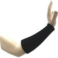thumbnail image 3 of COUVER 9 inch Extra Long Thick Sports Wristband / Sweatband, BLACK (1 Piece), 3 of 10