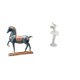 thumbnail image 1 of Figura de bailarina equina elegante, escultura de arte moderno para escritorio, sala de estar, dormitorio, estantería, chimenea, oficina, entrada, dec, 1 of 8