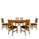 thumbnail image 3 of Comedor Kessa Muebles San Diego 6 sillas Café, 3 of 15