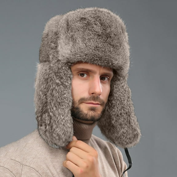 Wancir Womens Winter Hats with Lovely Cat Ear Fashion Trooper Aviator Earflap Cap Outdoor Ski Hat Buckle Closure