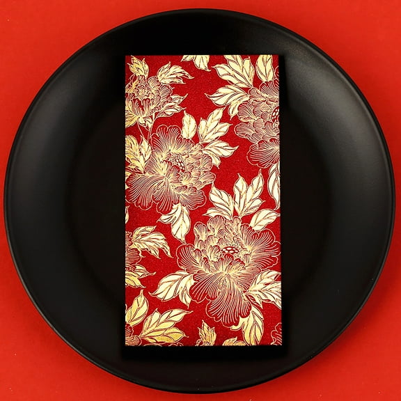 Nvzi 12Pcs Red Envelopes Chinese New Year, Lunar New Year of The Snake Lucky Money Red Packets-E05