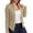 #026-Khaki, variant on Neewe Short Cardigans for Women Basic 2025 Fall Fashion Sweaters Coats Match Jeans Dress S-XXL
