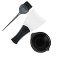 thumbnail image 1 of USHOBE 1Set Black Hair Dyeing Bowl Kit Hairdressing Plate Tool for Quick Hair Coloring and Scalp Protection, 1 of 8