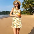 thumbnail image 3 of Balery Happy St. Patrick's Day Vestidos de verano para mujer con estampado: vestido holgado sin mangas, vestido playero informal y cómodo para días calurosos., 3 of 7