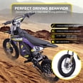 thumbnail image 3 of MotoTec 36v 1000w (HP112E) Electric Dirt Bike Purple, 3 of 6