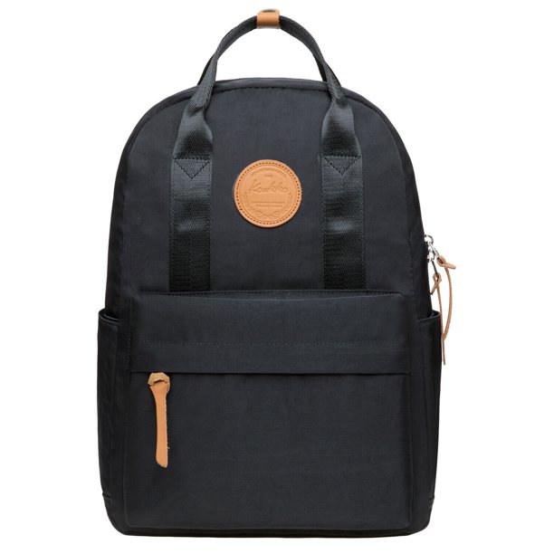 Mochila escolar unisex KAUKKO KS07-Black con compartimento para portátil de 10 pulgadas