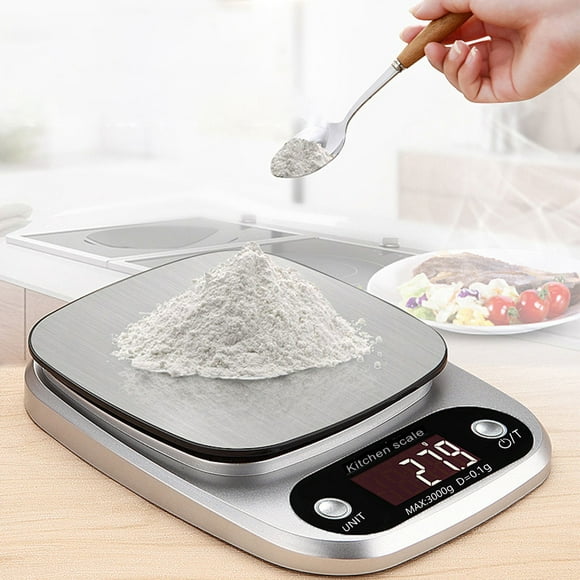 LSLJS Food Kitchen Electronic Scale, Digital Ounces and Grams for Cooking, Baking, Meal Prep, Dieting, and Weight Loss, Kitchen Scale on Clearance
