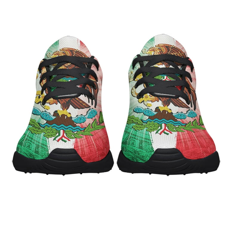 Love Mexico Shoes Sneakers for Women Men Black Size 12 - Walmart.com