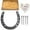 Black, variant on Iron Horseshoe Horseshoes For Adults Wall Hung Luck Christmas Decorations Horse Theme Party Wedding Birthday Supplies