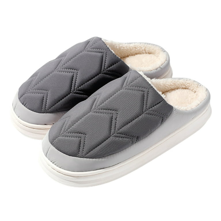 Ndbuld Womens Slides Sandals Soft Thick Sole Non-Slip Pillow