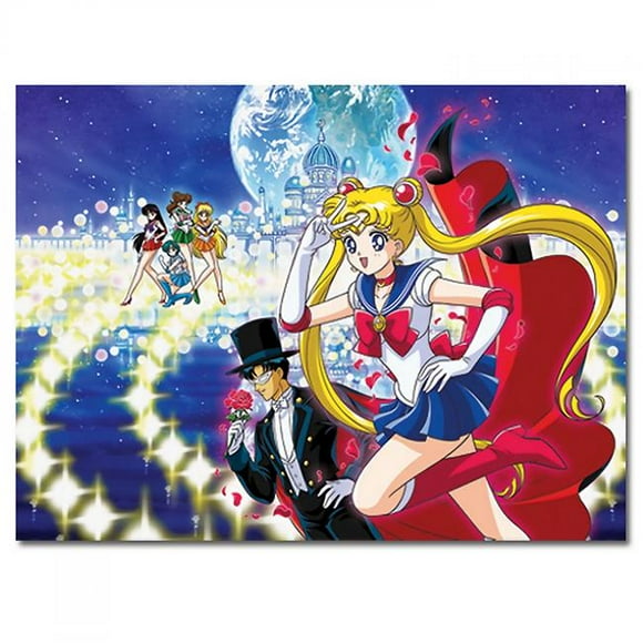 Sailor Moon 810464 Sailor Moon Group Puzzle - 500 Piece