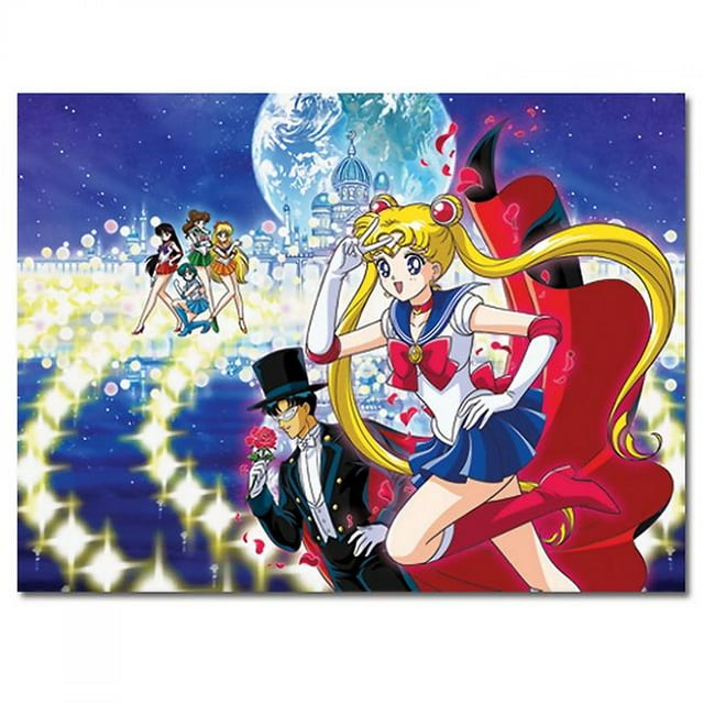 Sailor Moon 810464 Sailor Moon Group Puzzle - 500 Piece