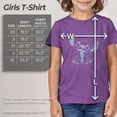 thumbnail image 5 of Girl's Lilo & Stitch Colorful Stitch Graphic Tee, 5 of 10