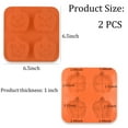 thumbnail image 3 of putnchl Halloween Chocolate Silicone Molds, , Perfect For Halloween Baking DIY Decorations For Chocolate Covered Oreos, Cake Candy Pudding Soap Jelly Hot Cocoa Bomb, 3 of 5