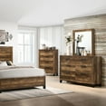thumbnail image 5 of ACME Morales Dresser in Rustic Oak, 5 of 6
