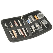 20 Pcs Dissection Kit Set - University Level - Stainless Steel - Leather Storage Case - Eisco Labs