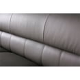 thumbnail image 3 of Alexent Tabouret de Salon Rembourré en Faux Cuir Moderne en Gris, 3 of 12