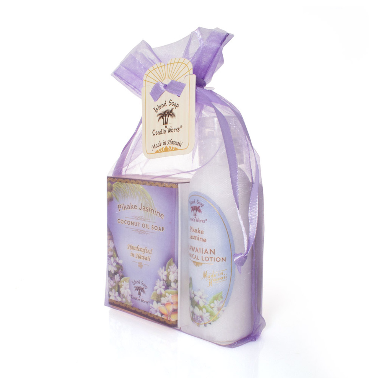 Pikake Jasmine Organza Gift Set