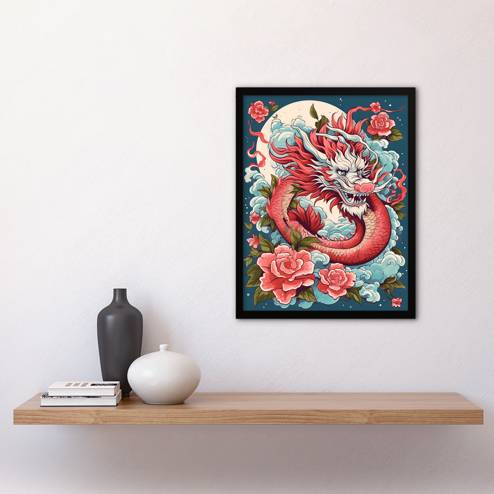 108 Flowers 英語版 Revised UR Red Dragon Takashi Murakami