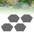 thumbnail image 3 of Pierres de Marche d'Extérieur avec Piquets de Sol, 4 Pcs Pierres Décoratives Résistantes aux Intempéries pour Sentier, Pavé de Marche pour Jardin, Cour, Pelouse, Allée, 3 of 7