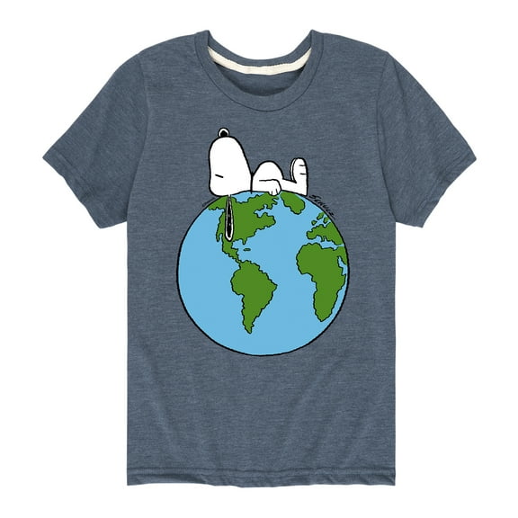 Peanuts - Top Of The World - Toddler and Youth Short Sleeve T-Shirt