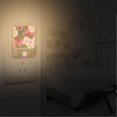 thumbnail image 2 of Yayeee LED Night Lights with Motion Detectors Auto Dusk to Dawn Light Sensors, 2 Pack, White Flowers, 2 of 7