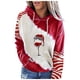 thumbnail image 1 of Sudaderas Con Capucha de Navidad Para Mujer, Suéter Cálido de Invierno, Prendas de Vestir Informales de Manga Larga Con Cordón A La Moda Con Bolsillos Odeerbi ODB203258, 1 of 4