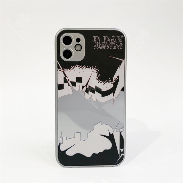 D-DAY AgustD SUGA BTS-7 Espejo Teléfono Funda Para iPhone 14 13 13Pro 13Promax 13Mini 12mini 14Promax 14pro 14Plus 12 X XS XSMAX 11 Pro 11Promax Antigolpes Cubierta Min yoongi