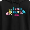 thumbnail image 3 of Barbie The Movie - I Am Kenough Full  - Juniors Cropped Pullover Hoodie, 3 of 5