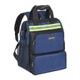 thumbnail image 1 of Backpack, Electrician Tool Bag,Tool backpack, Laptop Compartment, Blue ,FASITE X516, 1 of 5