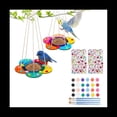 thumbnail image 7 of 4 Pack Arts and Crafts Bird Feeders Wooden DIY Painting Kits Garden Outdoor Activities Children Girls Boys Easter Gift, 7 of 7