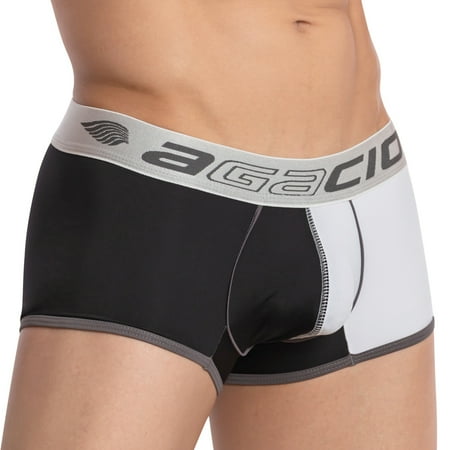 

Mens Sexy Stylish Dual Color Piping Soft Comfortable Boxer Trunk Underwear