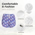 thumbnail image 4 of Salouo flower Skull cartoon Print Women's 2 in 1 Running Shorts Double-Layer Shorts Athletic Workout Gym Yoga Shorts Running Shorts for Women-Medium, 4 of 7