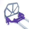 thumbnail image 5 of Portable Aluminium Cart Folding Dolly Push Truck Hand Collapsible Trolley Luggage Purple, 5 of 6