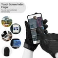thumbnail image 5 of INBIKE Breathable Mesh Motorcycle Gloves Touchscreen with TPR Palm Pad Hard Knuckles Black XX-Large, 5 of 7