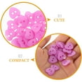 thumbnail image 3 of 100pcs Heart Shaped Crafting Buttons Delicate Shiny Sewing Buttons, 3 of 8