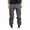 Dark Gray, variant on CLOISE Cargo Pants for Men with Pockets Work Big and Tall Trousers Baggy Solid Bottoms Elastic Waist Casual Clothes