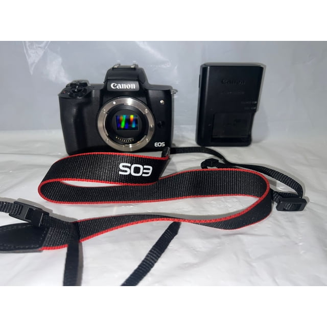 Canon EOS M50 Mark II Mirrorless Camera with EF-M 15-45mm IS STM Lens