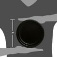 thumbnail image 4 of 7" Paper Dessert Plates, Black, 70 Count, 4 of 4
