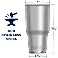 thumbnail image 2 of Vaso YETI Rambler 30 oz, acero inoxidable, aislado al vacio YETI YETI, 2 of 2