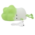 thumbnail image 2 of Cabbage Silicone Night Light, Cell Phone Holder, Decompression Rechargeable Night Lamp For Bedside Decor With 1200mAh Battery And 30 Minutes Timing Function, 2 of 8