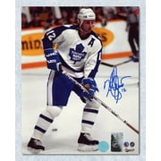 AJ Sports  Mats Sundin Signed Toronto Maple Leafs Puck Display 26x32 Frame