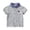 Grey, variant on Krdevn Boys Polo Shirt With Plaid Collar Horse Embroidery Short Sleeve Casual Kids Top,4-5 Years