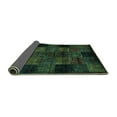 thumbnail image 2 of Ahgly Company Indoor Rectangle Oriental Turquoise Blue Modern Area Rugs, 7' x 9', 2 of 4