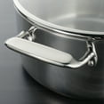 thumbnail image 5 of Tramontina Tri-Ply Clad 6 Qt Covered Stainless Steel Braiser Pan, 5 of 10