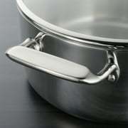 Tramontina Tri-Ply Clad 6 Qt Covered Stainless Steel Braiser Pan