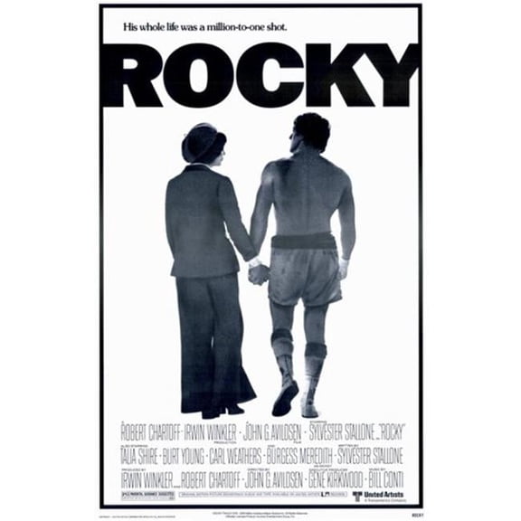 Pop Culture Graphics  Rocky Movie Poster - 11 x 17